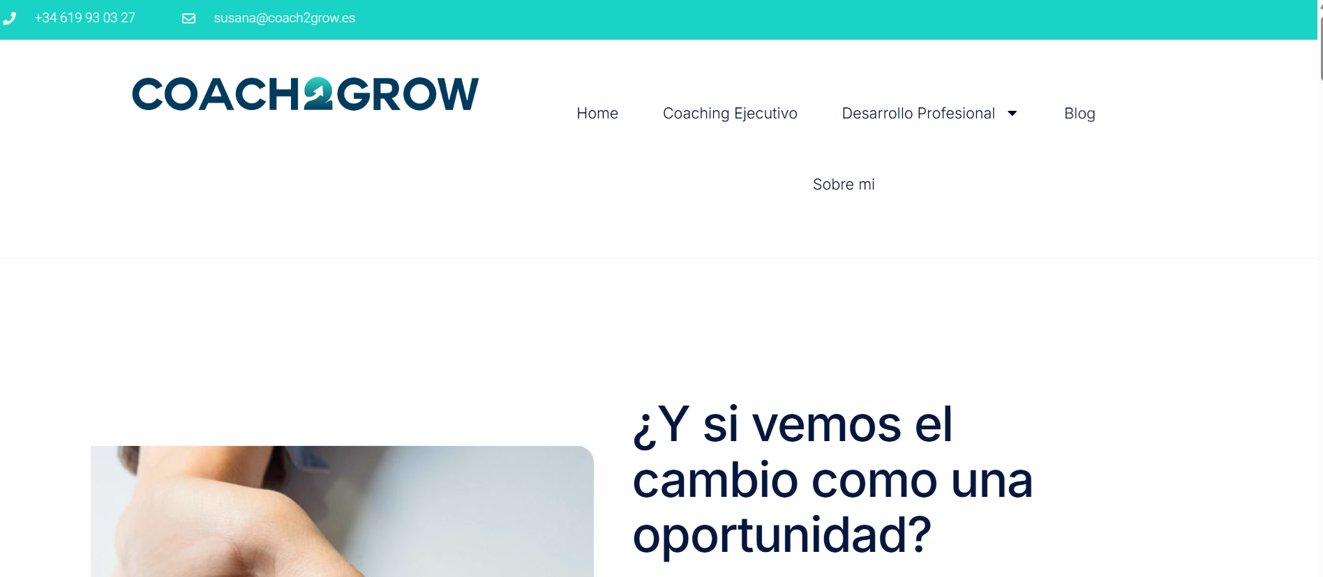 Ranking y directorio de sitios web - Coach2Grow en Navegax