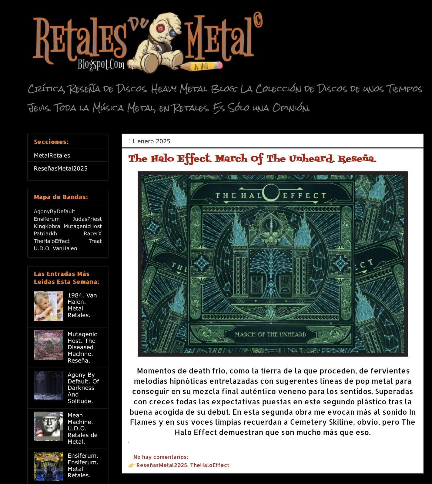 Ranking y directorio web - Metal Retales en Navegax