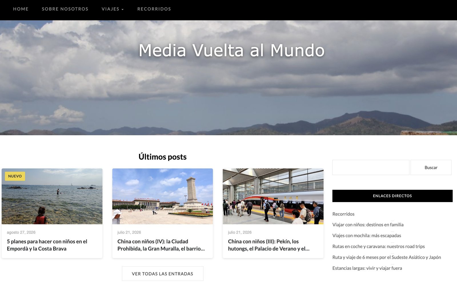 Ranking y directorio de sitios web - Media Vuelta al Mundo en Navegax