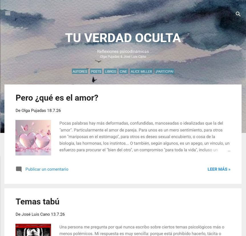 Ranking y directorio de sitios web - TU VERDAD OCULTA en Navegax